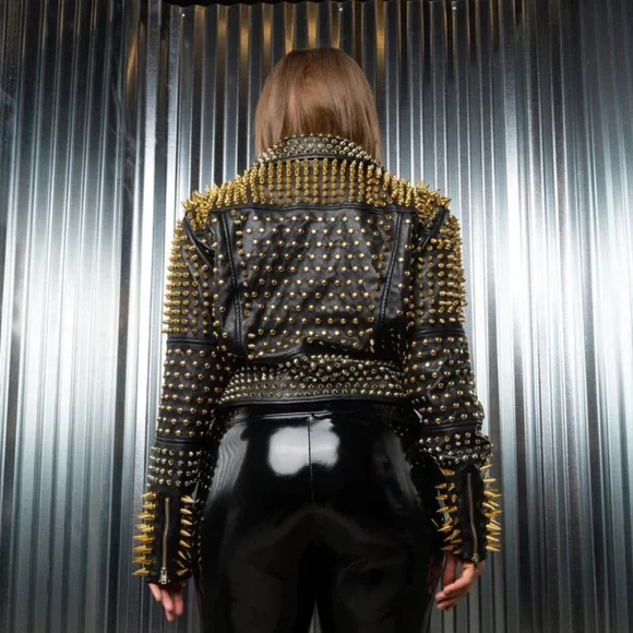 COPY - Azelea wang Lucifer moto jacket - Picture 2 of 8